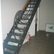 Escalier en fer forgé 